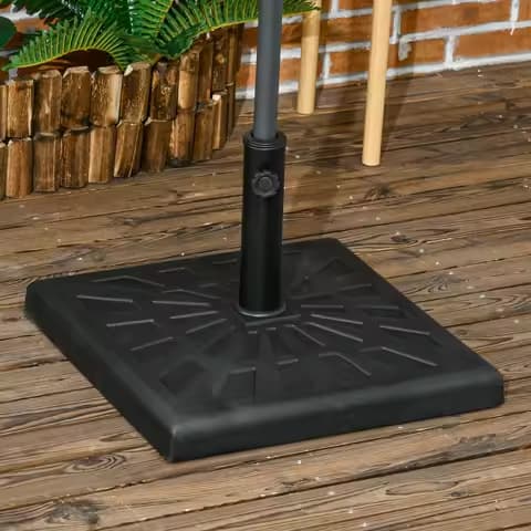 Lot de 2 poids de base cantilever – 80 kg eau / 105 kg eau et sable