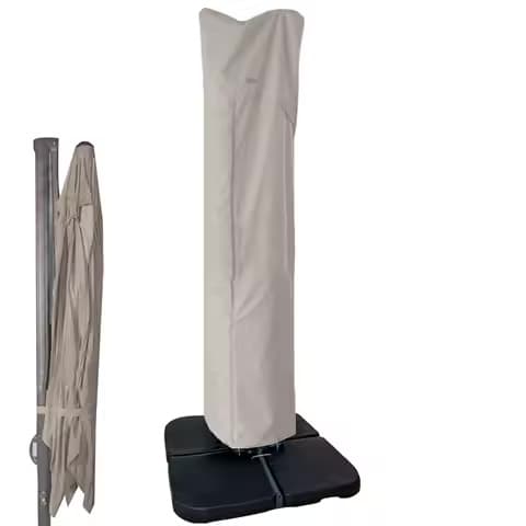 Housse de parasol cantilever à fermeture éclair – anti-UV